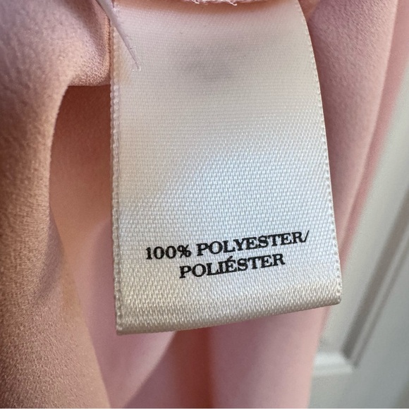 Ann Taylor Soft Pink Buttoned Tunic Flowy Blouse. Size M - Picture 5 of 6